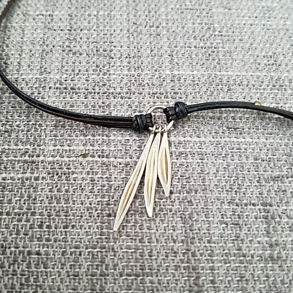 N3249 Silpada Arrowhead Pendant long necklace 28" .925 - Picture 7 of 8